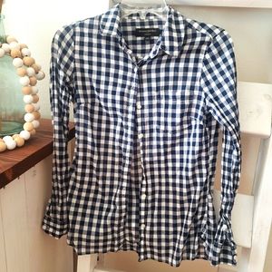 Womens size xs banana Republic lightweight flannel